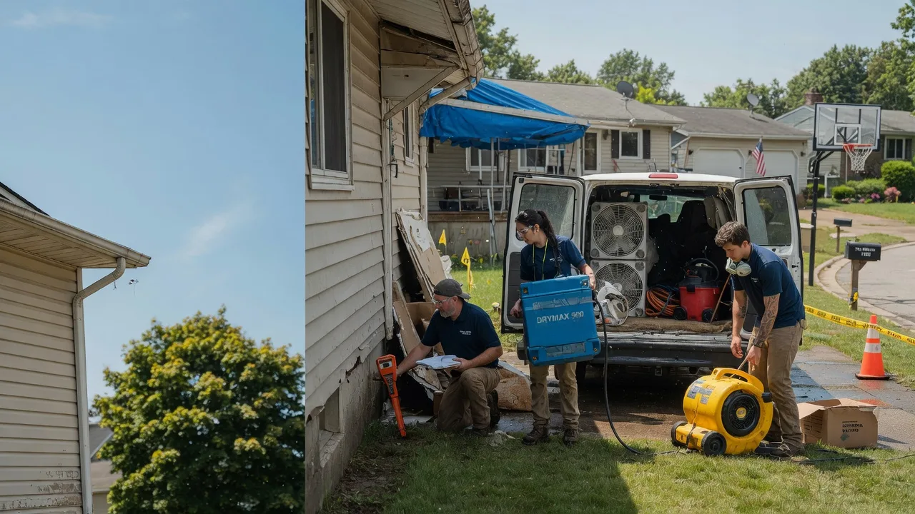 Ceiling Leak Cleanup in Oto, IA near me
